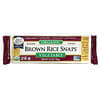 إدوارد أند صونز, حبوب كاملة مخبوزة، Grain Brown Rice Snaps، خضراوات، 3.5 أونصة (100 جم)