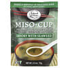 Edward & Sons, Taza de miso instantánea, Salado con algas`` 4 sobres, 72 g (2,5 oz)