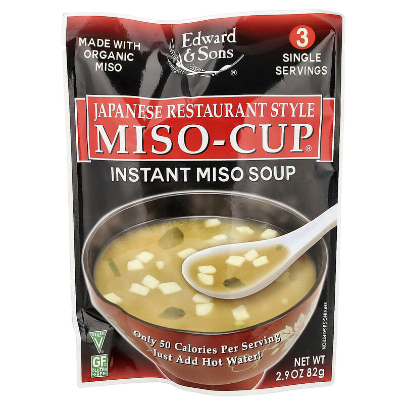 Miso-Cup®（ミソカップ）、和食レストランスタイル、個包装3個、82g