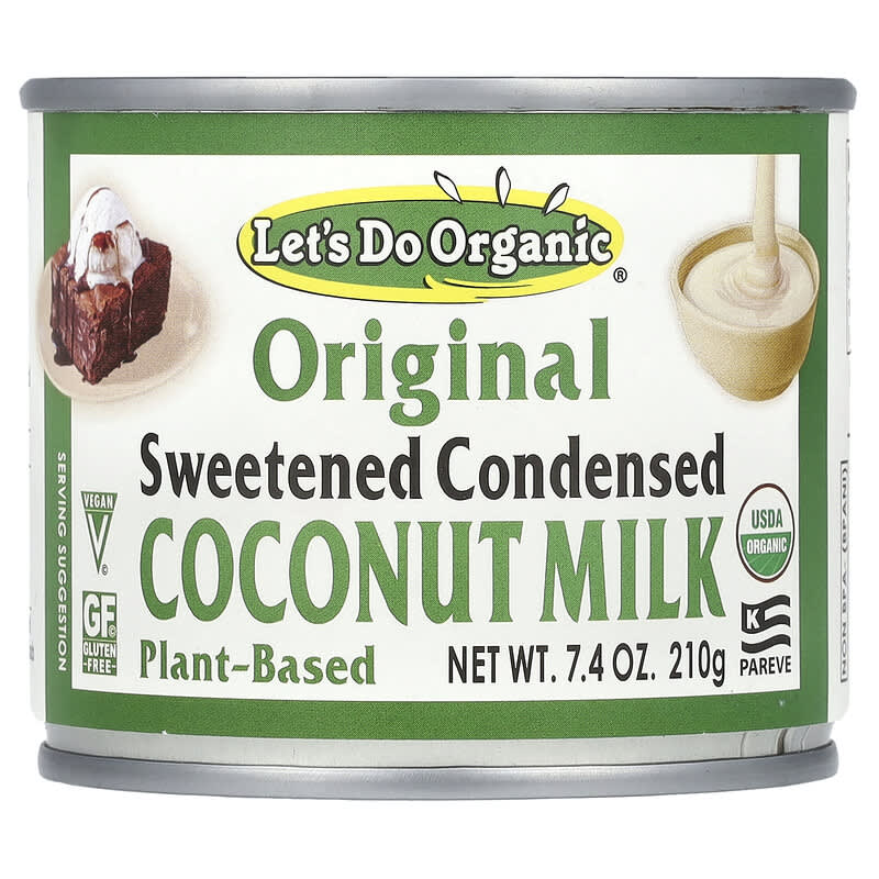 Let's Do Organic®, lapte de nucă de cocos condensat îndulcit