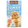 Let's Do Organic, Gluten Free Ice Cream Cones, Cake Style, 12 Cones