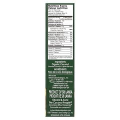 Edward & Sons, Let's Do Organic, органічні кокосові вершки, без додавання цукру, 200 г (7 унцій)