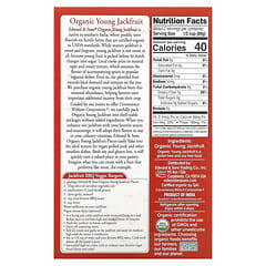 Edward & Sons, Organic Young Jackfruit, Unseasoned Pieces, 7 oz (200 g)