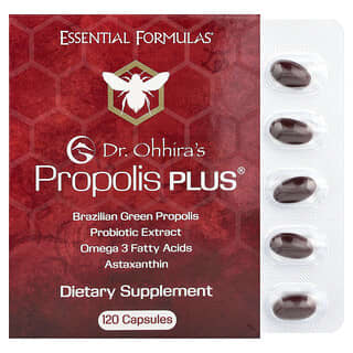 Dr. Ohhira's, Propolis Plus, 120 cápsulas