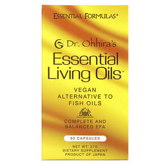 Dr. Ohhira's, Essential Living Oils，60 粒胶囊