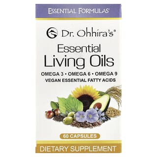 Dr. Ohhira's, Óleos Vivos Essenciais, 60 Cápsulas