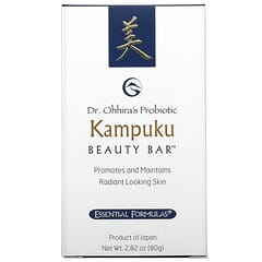 Dr. Ohhira's, Essential Formulas Inc., Probiotic, Kampuku Beauty Bar, probiotische Gesichtsseife, 80 g (2,82 oz.)