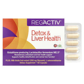 Dr. Ohhira's, Reg'Activ®, Detox & Liver Health™, 60 Capsules