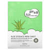 Aloe Essence Beauty Mask Sheet, 10 Sheets, 0.85 fl oz (25 ml) Each