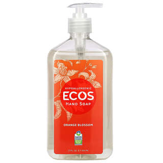 Earth Friendly Products, Ecos, Jabón para manos, Azahar, 502 ml (17 oz. Líq.)