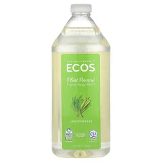 Earth Friendly Products, Ecos®, Hand Soap Refill, Lemongrass, 32 fl oz (946 ml)