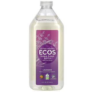 Earth Friendly Products‏, "Ecos, מילוי סבון לידיים, לבנדר, 946 מ""ל (32 אונקיות נוזל)"