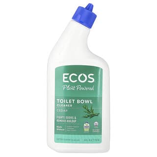 Earth Friendly Products, Ecos, Препарат за почистване на тоалетна, Кедър, 24 течни унции (710 мл)