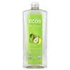 Earth Friendly Products, Ecos®, Plant Powered Dish Soap, Pear, 25 fl oz (739 ml)