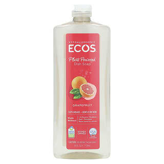 Earth Friendly Products, Plant Powered Dish Soap, pflanzliche Spülmittel, Grapefruit, 739 ml (25 fl. oz.)