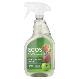 Earth Friendly Products, Plant Powered, средство для мытья фруктов и овощей, 650 мл (22 жидк. Унции)