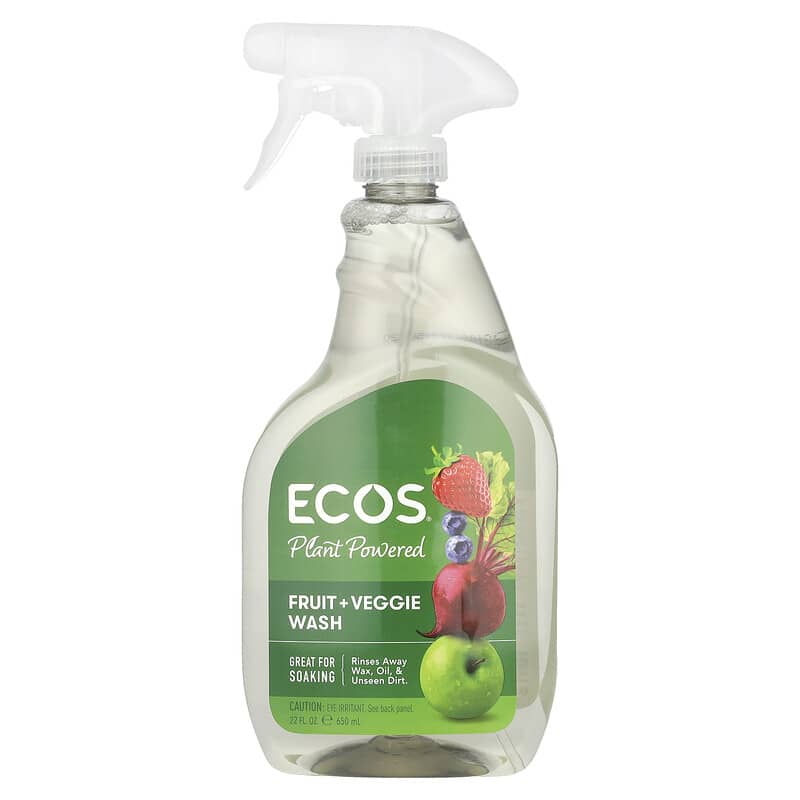 Ecos®（エコス）、植物性フルーツ＋ベジウォッシュ、650ml