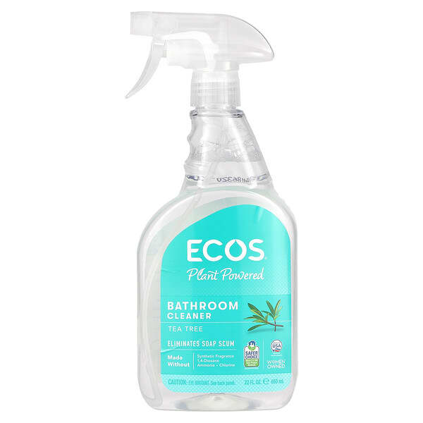 Earth Friendly Products, ECOS, Bathroom Cleaner, Tea Tree, 22 fl oz (650 ml)