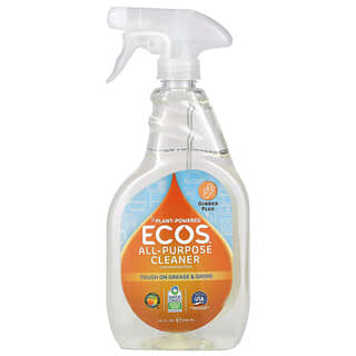 Earth Friendly Products, Ecos，多功能清洁剂，Ginger Plus，22 液量盎司（650 毫升）