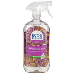 Earth Friendly Products, Ecos Breeze，织物清新剂和异味去除剂，薰衣花草香草香，20 液量盎司（591 毫升）