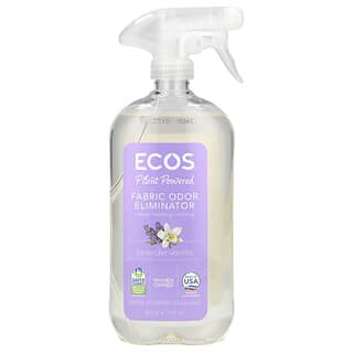 Earth Friendly Products, Ecos®, 섬유소 냄새 제거기, 라벤더 바닐라, 20fl oz(591ml)