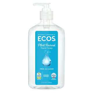 Earth Friendly Products, ECOS Hand Soap Free & Clear, 17 fl oz