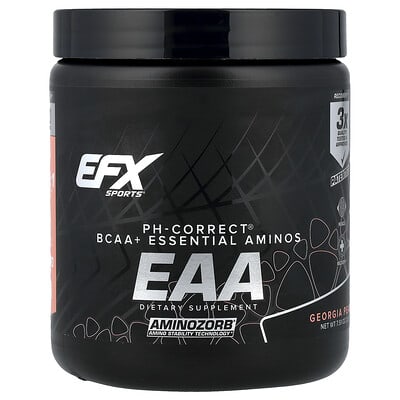 EFX Sports, Aminozorb, Training Facility EAA, Georgia Peach, 0.47 lbs (213 g)