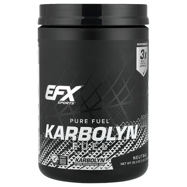 EFX Sports, Karbolyn Fuel, Neutral, 2 lb 3.3 oz (1,000 g)