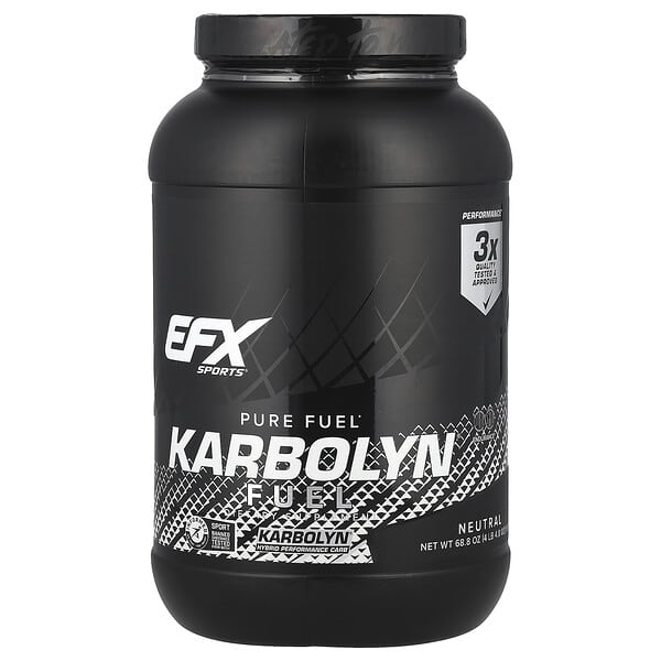 EFX Sports, Karbolyn Fuel, Neutral, 4 lb 4.8 oz (1,950 g)