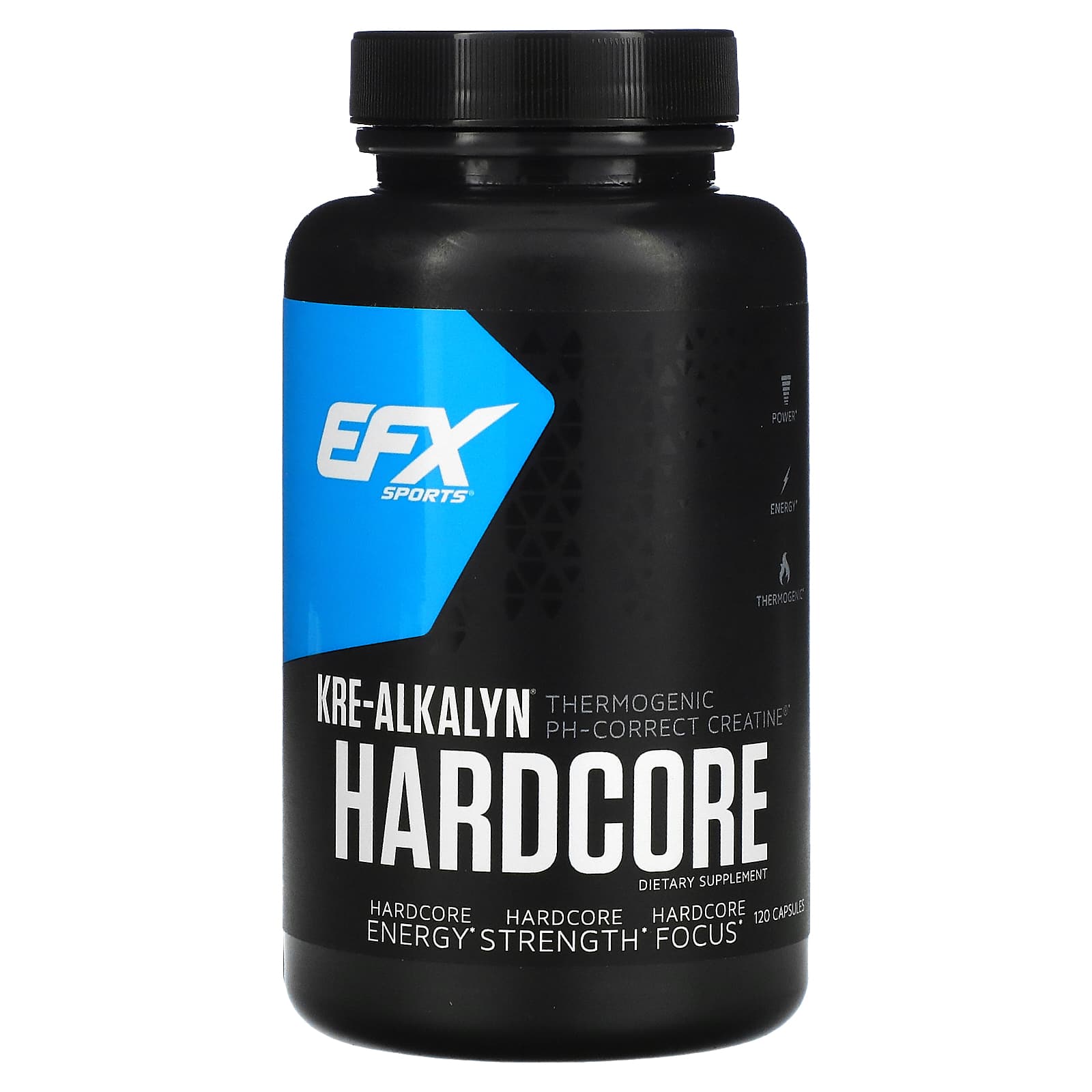 EFX Sports, Kre-Alkalyn Hardcore、カプセル120 錠