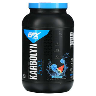 EFX Sports, Karbolyn Fuel، نكهة توت العليق الأزرق والبطيخ، 4.3 رطلًا (1950 جم)