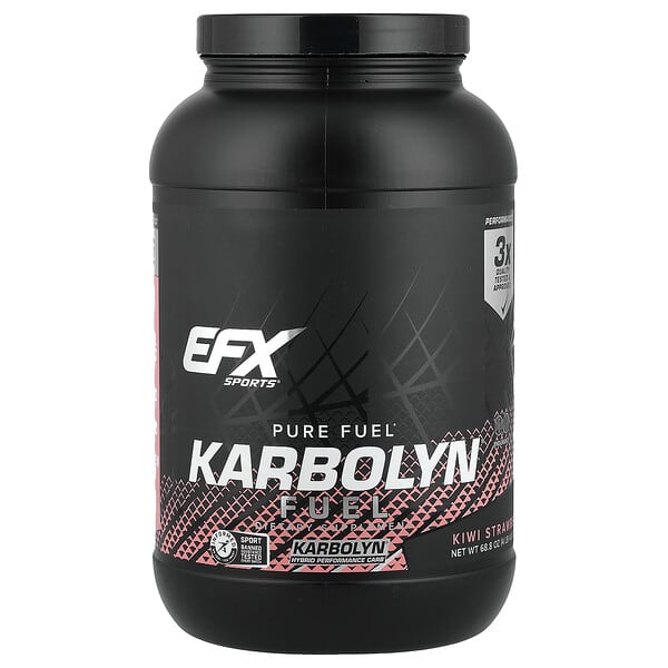 EFX Sports, Karbolyn® Fuel, Kiwi Strawberry, 4 lb 4.8 oz (1,950 g)
