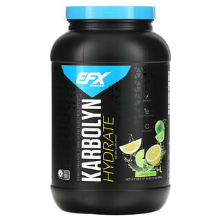 EFX Sports, Karbolyn 水合物，柠檬酸橙味，4 磅 1.5 盎司（1,856 克）