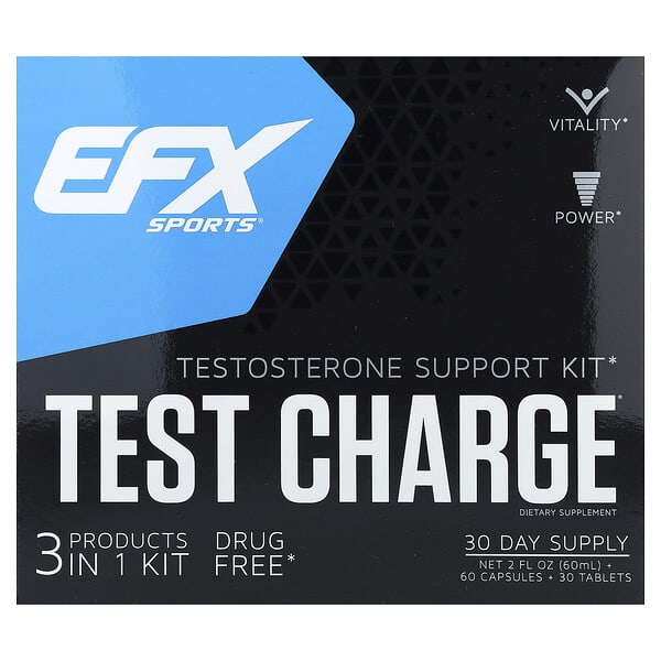 EFX Sports, Caj Ujian, Kit Sokongan Testosteron, 1 Kit