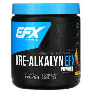 EFX Sports, مسحوق Kre-Alkalyn EFX‏، بنكهة المانجو، بمقدار 7.76 أونصة (220 جم)