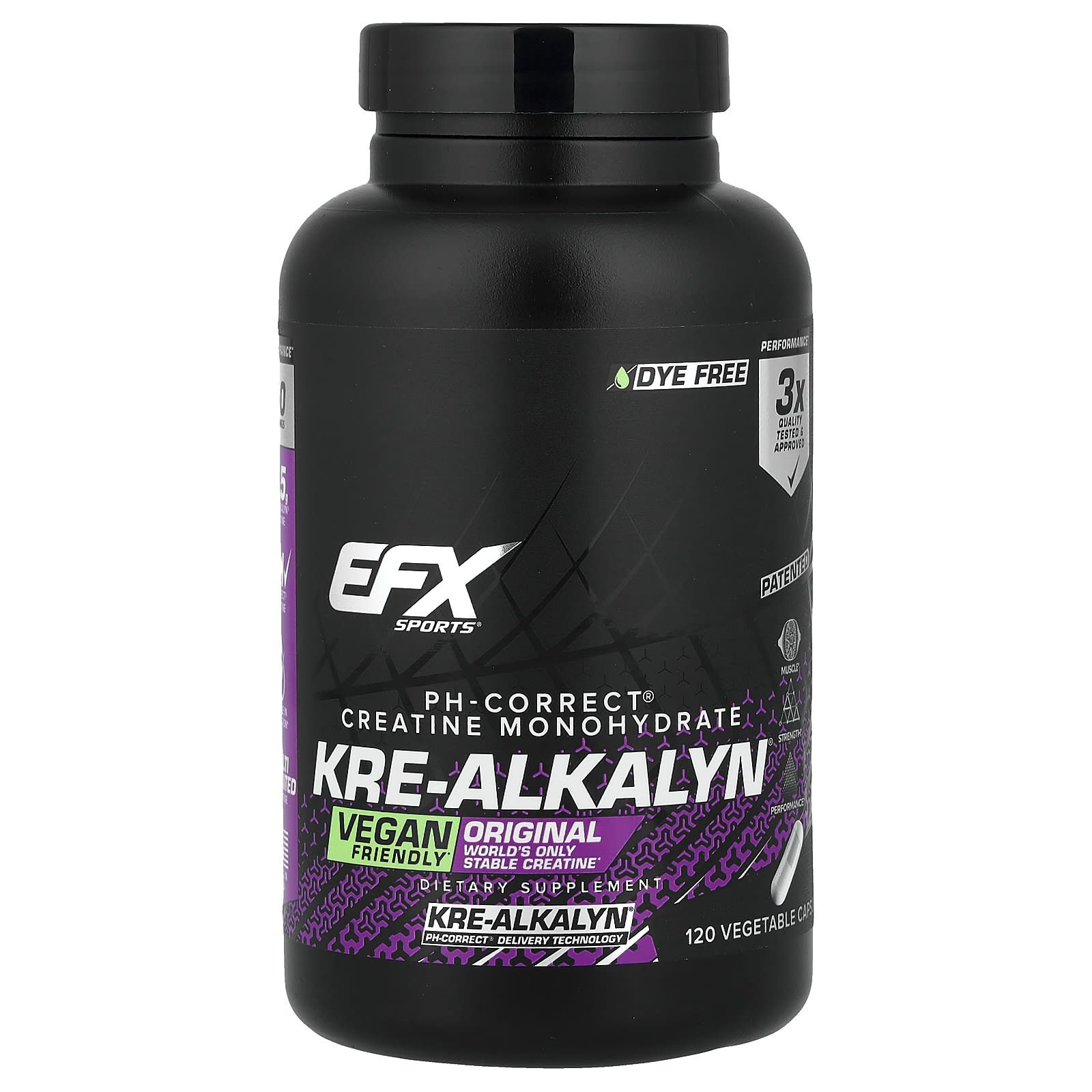 ダイエットサプリ BULKHCK HMB  BULKHACKPRO KRE-ALKALYN Kre-Alkalyn®, 120 Bitkisel Kapsül (Kapsül Başına 750 mg)