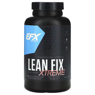 EFX Sports, Lean Fix Xtreme, 90 Cápsulas