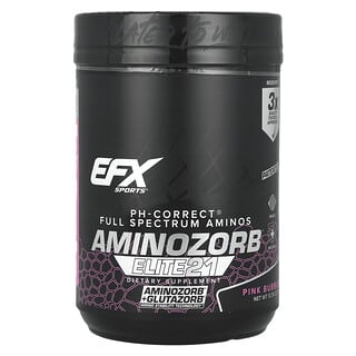 EFX Sports, AminoZorb® Elite 21, розовая жевательная резинка, 390 г (13,76 унции)