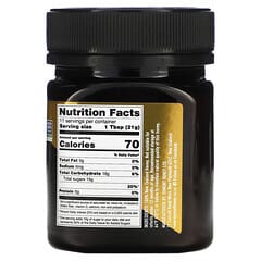 Egmont Honey, Miel de manuka, UMF +23, MGO +1050, 250 g (8,8 oz)