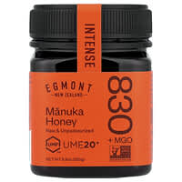 Manuka Honey, Raw & Unpasteurized, UMF™ 20+, MGO 830+, 8.8 oz (250 g)
