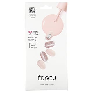 Edgeu, 精致凝胶指甲包膜，ENP 121，Primadonna，16 贴套装