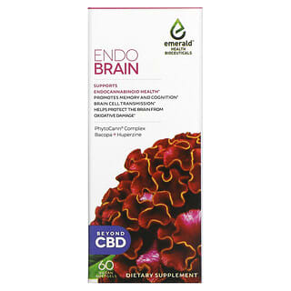 Emerald Health Bioceuticals, EndoBrain, 60 вегетарианских капсул