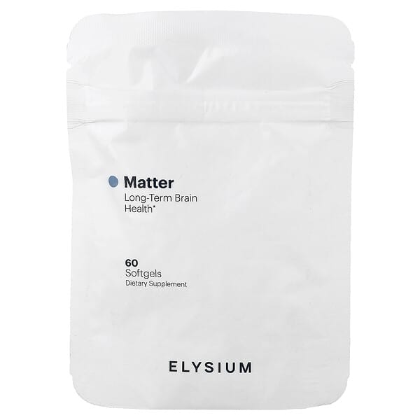 Elysium, Matter, Long-Term Brain Health, 60 Softgels