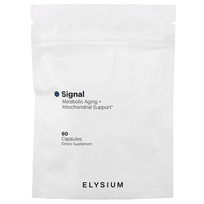 Elysium, Signal, Metabolic Health and Optimization, 60 Capsules