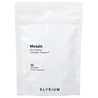 Elysium, Mosaic, Skin Aging + Collagen Support, 30 Softgels