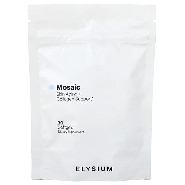 Mosaic, Skin Aging + Collagen Support, 30 Softgels