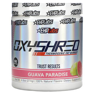 EHPlabs, Oxyshred, Thermogenic Fatburner, Guave Paradise, 270 g (9,5 oz.)