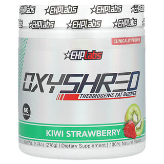 EHPlabs, OxyShred, Thermogenic Fat Burner, Kiwi Strawberry, 9.74 oz (276 g)