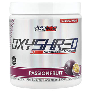 EHPlabs, OxyShred, Thermogenic Fat Burner, Passionfruit, 9.3 oz (264 g)
