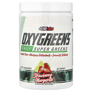 EHPlabs, OxyGreens, Daily Super Greens, Strawberry Margarita , 9 oz (255 g)